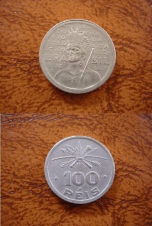 100 RÉIS 1932 COMEMORATIVA .