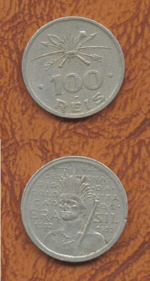 100 RÉIS 1932 COMEMORATIVA .