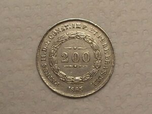 200 Réis - 1865 / Imperio Prata - Soberba - / Cod.230.2
