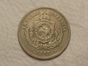 200 Réis - 1877 / Escassa / Império / Cod. 560