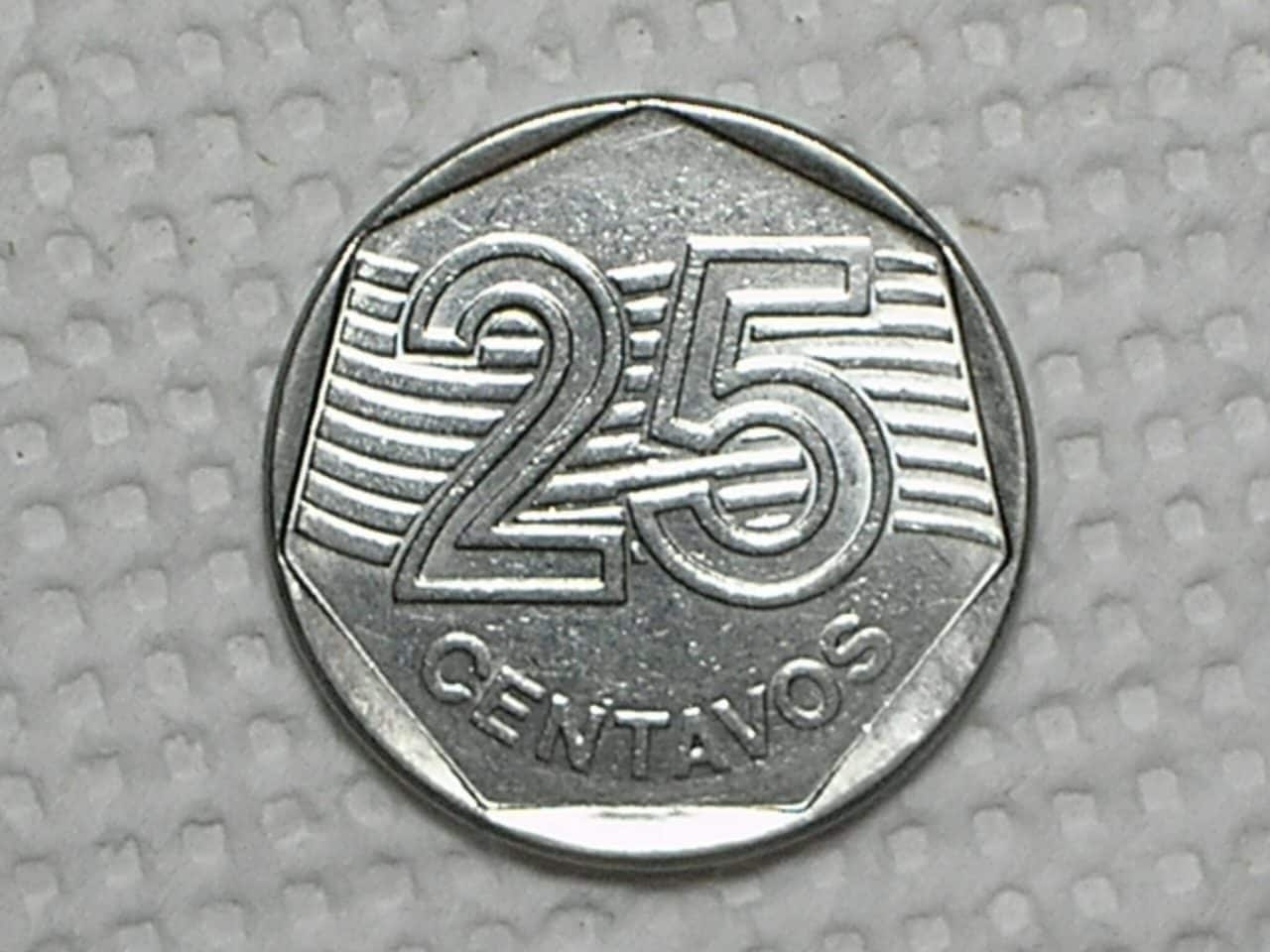 | Casa do Colecionador 25 Centavos - 1995 Comemorativa da Fao - Flor de Cunho / Cod. 130.1