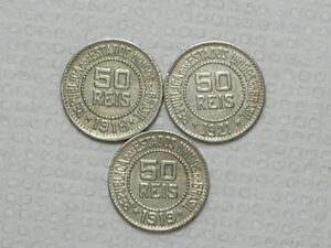 50 Réis - 1918/1919/1921 - Cu/Niquel - cod. 100.8