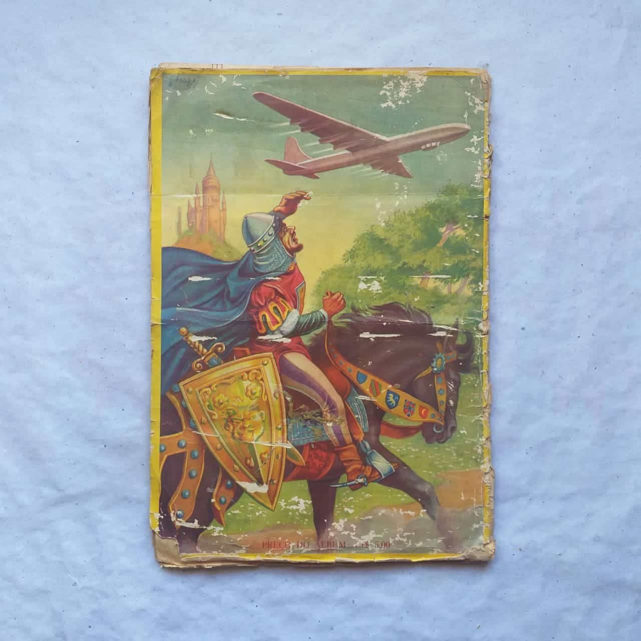 | Casa do Colecionador Álbum de Figurinhas - A Locomoção através dos Tempos (Completo) - Editora Vecchi - 1950