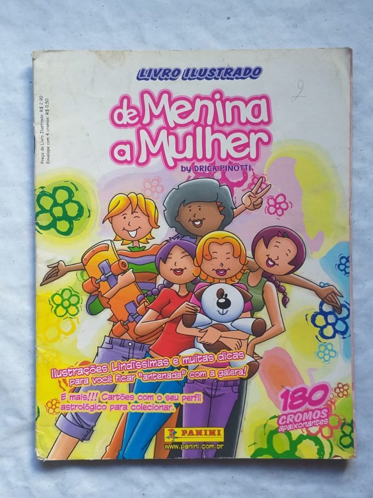 | Casa do Colecionador Álbum de Figurinhas - de Menina a Mulher (Incompleto com 51 fig coladas) 2005