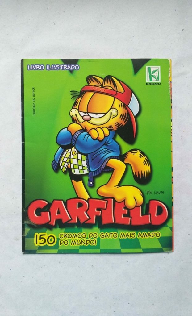 | Casa do Colecionador Álbum de Figurinhas - Garfield (Incompleto com 4 fig coladas) 2005
