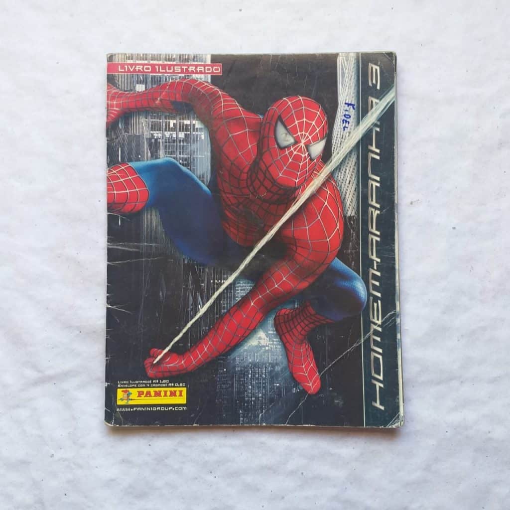 Álbum de Figurinhas - Homem Aranha 3 (Incompleto com 111 fig coladas) 2007