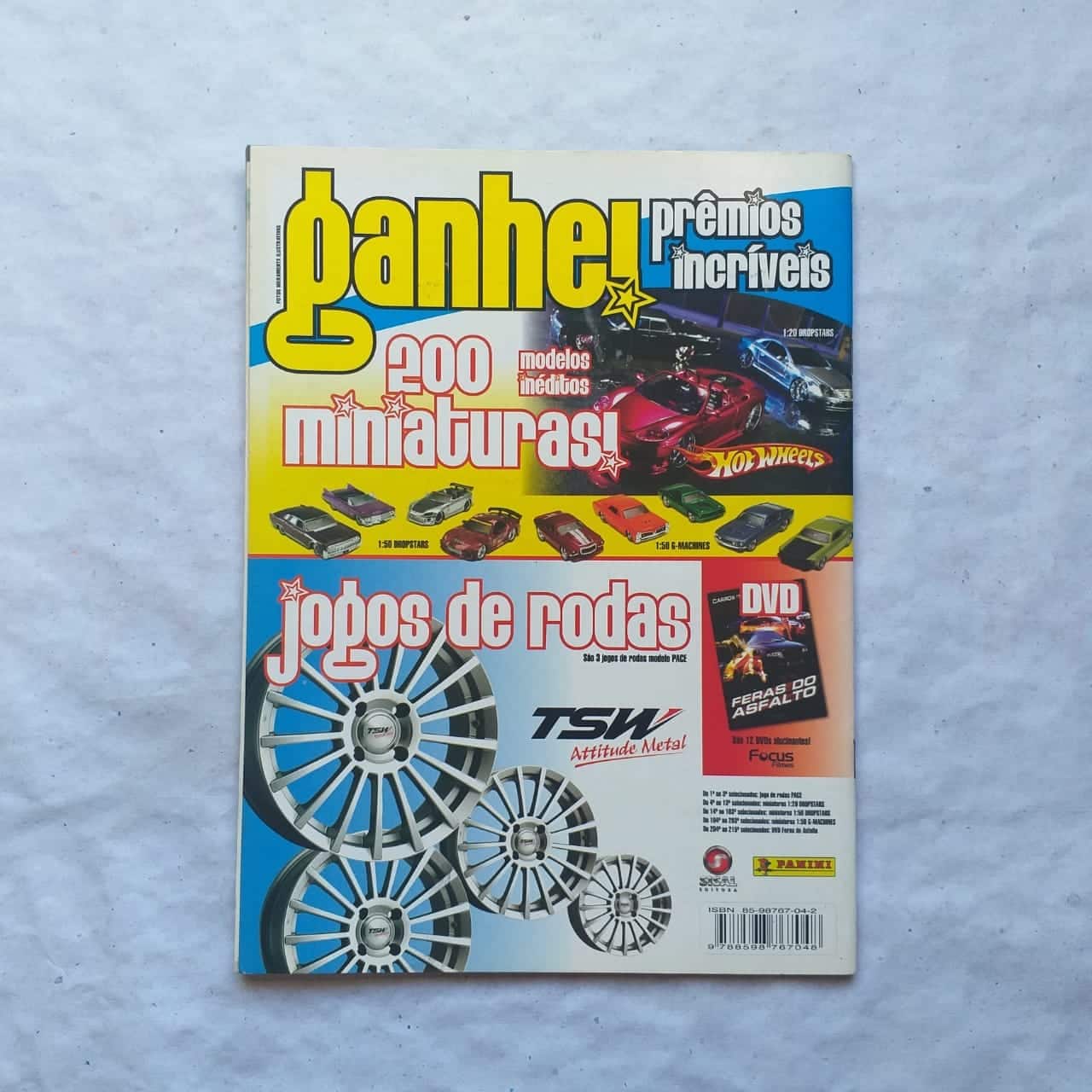 | Casa do Colecionador Álbum de Figurinhas - Hot Car 2006 - Exemplar Exclusivo de Colecionador (Vazio) 2006