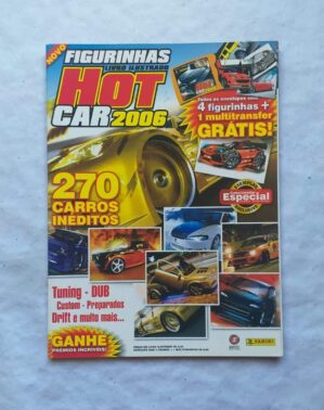Álbum de Figurinhas - Hot Car 2006 - Exemplar Exclusivo de Colecionador (Vazio) 2006