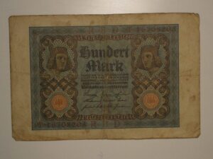 Alemanha 100 Mark 1920 Rbd Berlin Ca 16708203