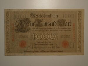 Alemanha 1000 Mark 1910 Pick 23 Mbc S Berlin Rbd U Ca 8263565