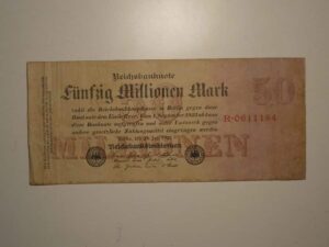 Alemanha 50 Millionen Mark 1923 Pick 98 Mbc Berlin Uniface Ca 0611184
