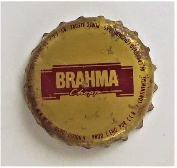 | Casa do Colecionador Antiga Tampinha Cerveja Brahma Chopp
