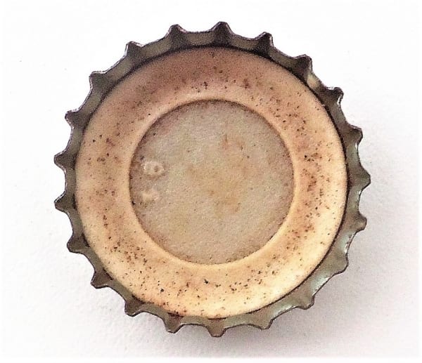 | Casa do Colecionador Antiga Tampinha Cerveja Polar - Azul - 50 Anos