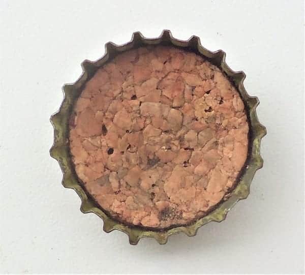 | Casa do Colecionador Antiga Tampinha Cerveja Serramalte - Vedante Cortiça