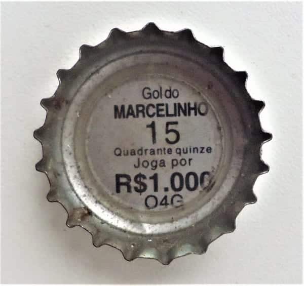 | Casa do Colecionador Antiga Tampinha Refrigerante Pepsi Cola - Jogador Palhinha - Gol do Marcelinho