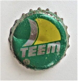 Antiga Tampinha Refrigerante Teen - Promoção Garrafinha Magica