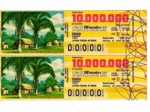 Bilhete Loteria Federal Brasil - Prova Numeração Zerada - Bacabal - MA - 1982