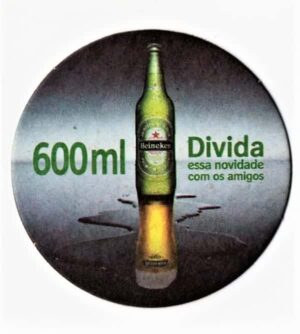 Bolacha de Chopp - Cerveja Heineken