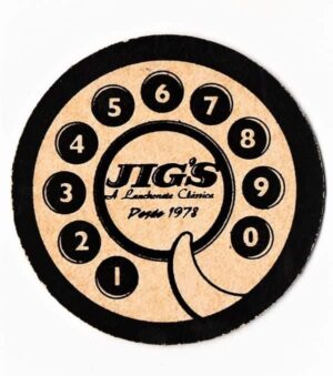 Bolacha de Chopp - Jig´s - Lanchonete Classica