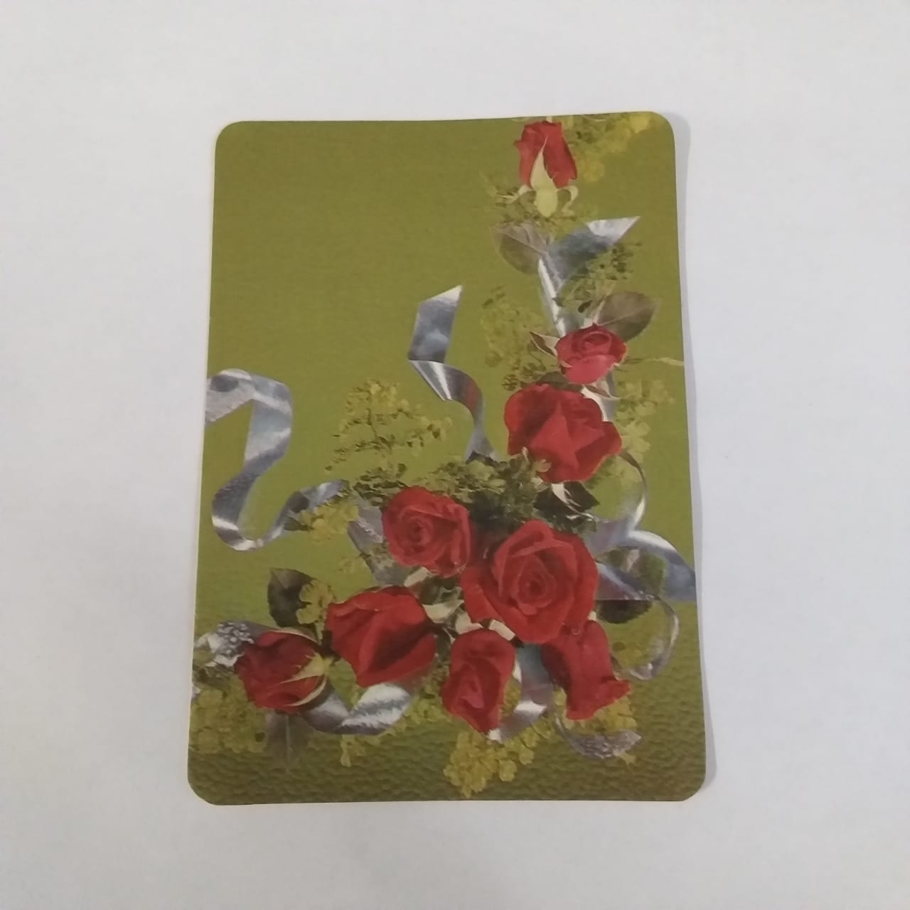 Calendário de Bolso (Tema Flores) - Ano 1992