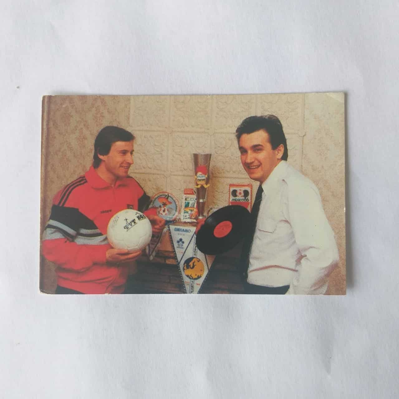 Calendário de Bolso (Tema Futebol) - Ano 1989