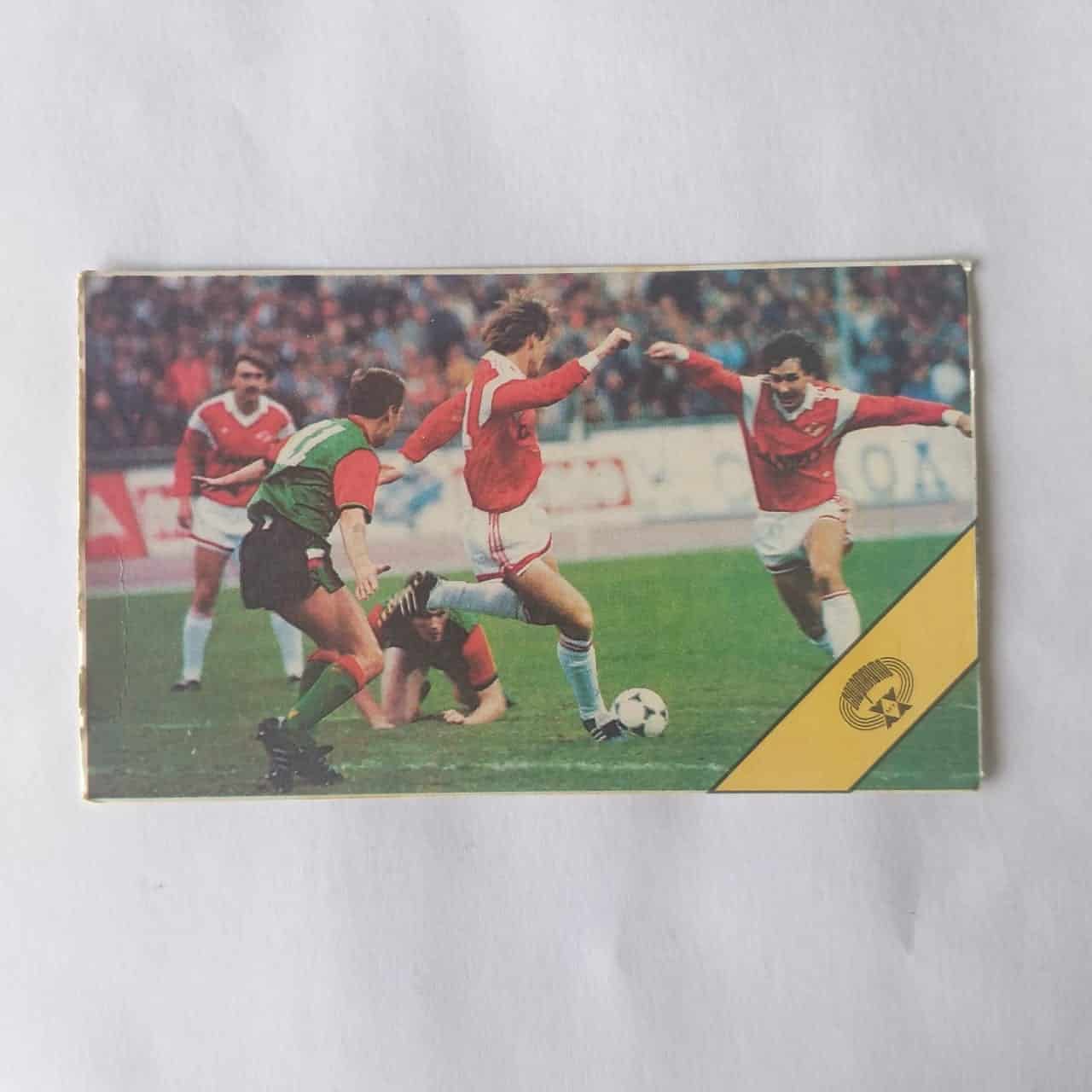 Calendário de Bolso (Tema Futebol) - Ano 1990