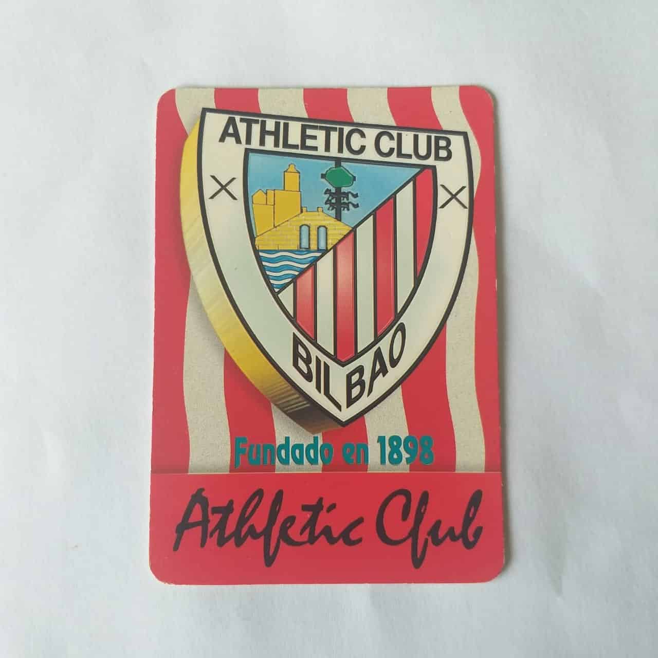 Calendário de Bolso (Tema Futebol) - Athletic Club Bilbao (Espanha) - Ano 2000