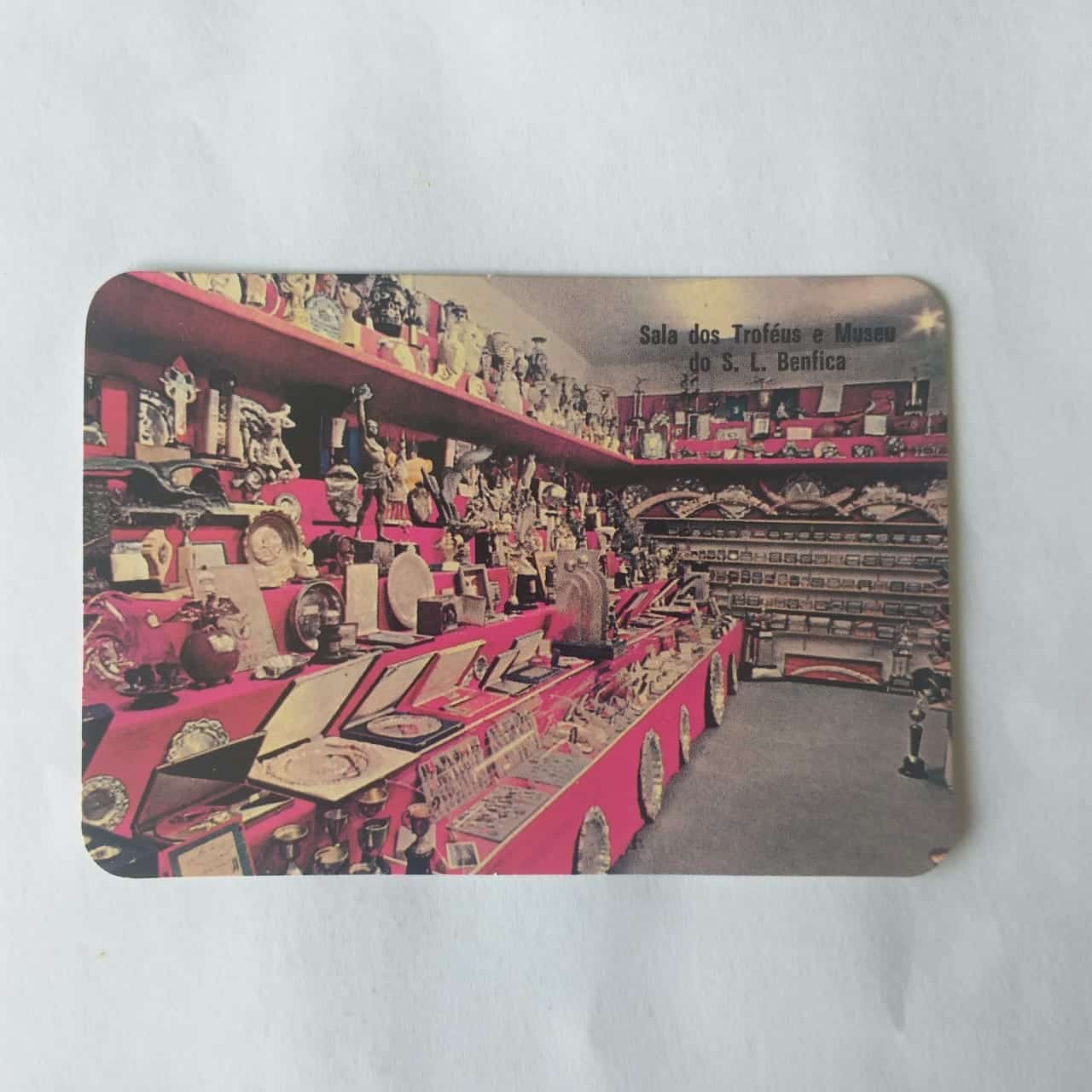 Calendário de Bolso (Tema Futebol) - Benfica (Portugal) - Sala de Troféus - Ano 1995
