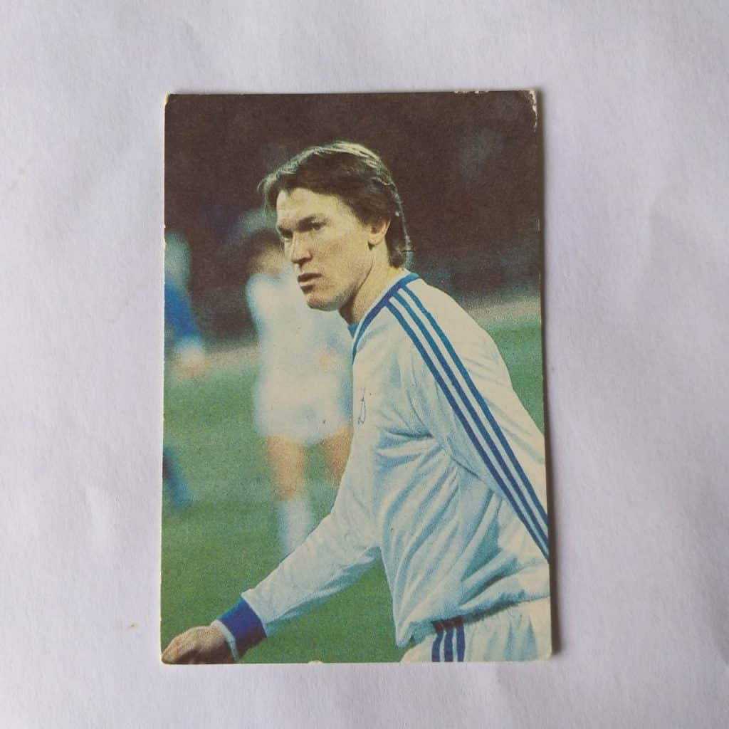 Calendário de Bolso (Tema Futebol) - Calendário Estrangeiro - Ano 1987