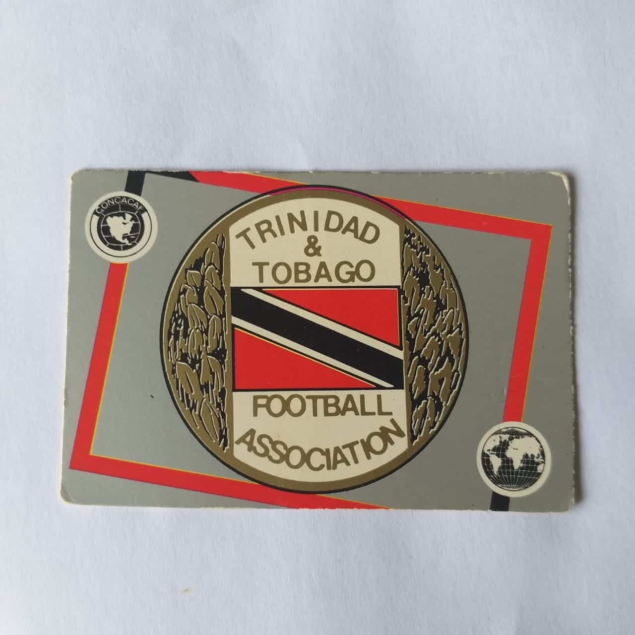 Calendário de Bolso (Tema Futebol) - Coleção 150 Emblemas de Federações de Futebol de todo o Mundo Nº 149 - Trinidade e Tobago (América Norte, Central e Caraíbas) - Ano 1987