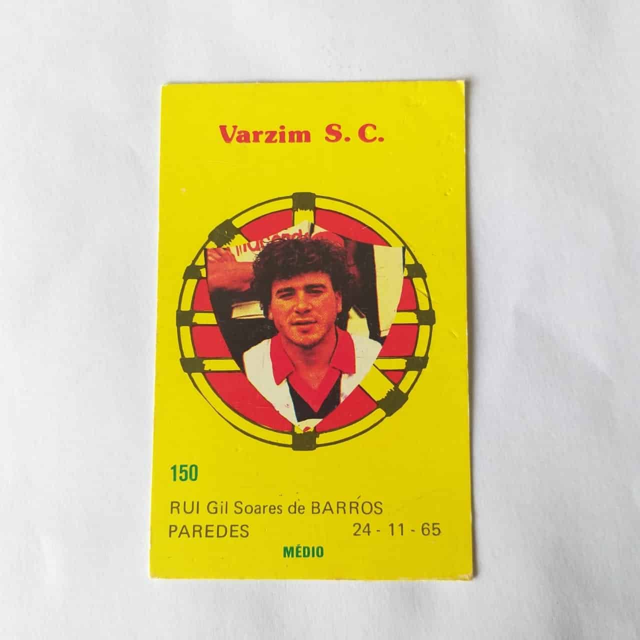Calendário de Bolso (Tema Futebol) - Coleção de 208 Calendários Nº 150 - Ano 1987