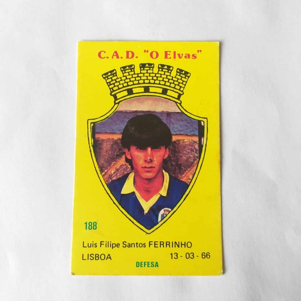 Calendário de Bolso (Tema Futebol) - Coleção de 208 Calendários Nº 188 - Ano 1987