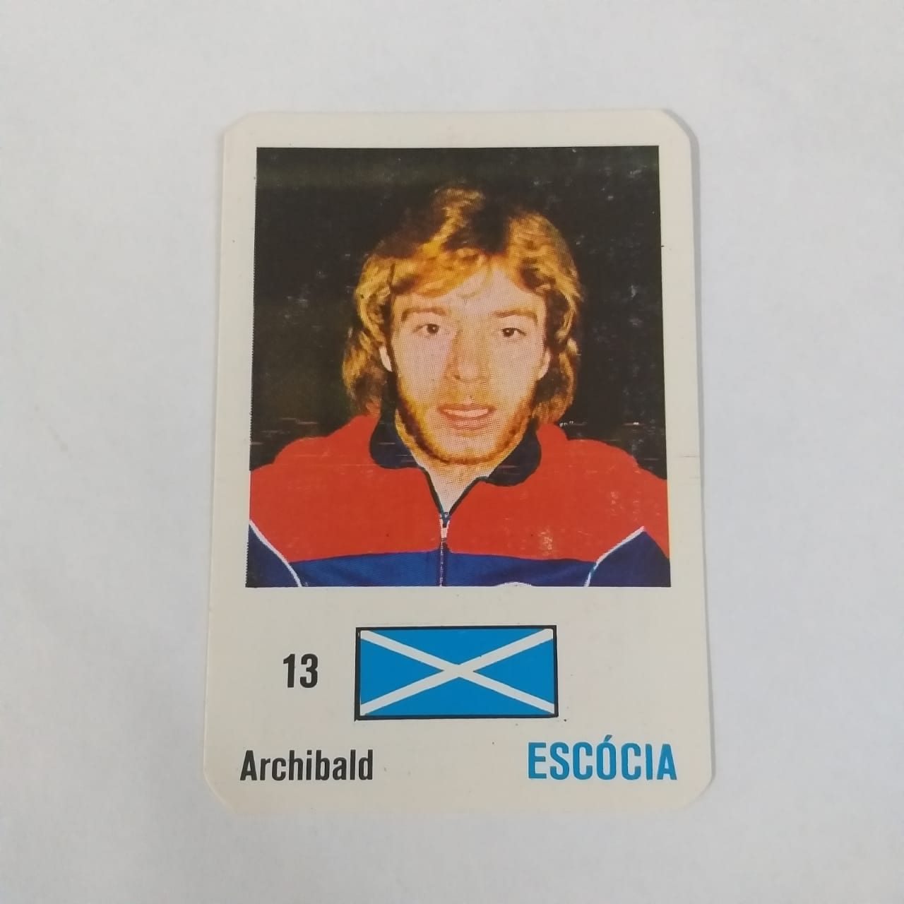 Calendário de Bolso (Tema Futebol) - Coleção de 50 Calendários Nº 13 - Archibald (Escócia) - Ano 1986