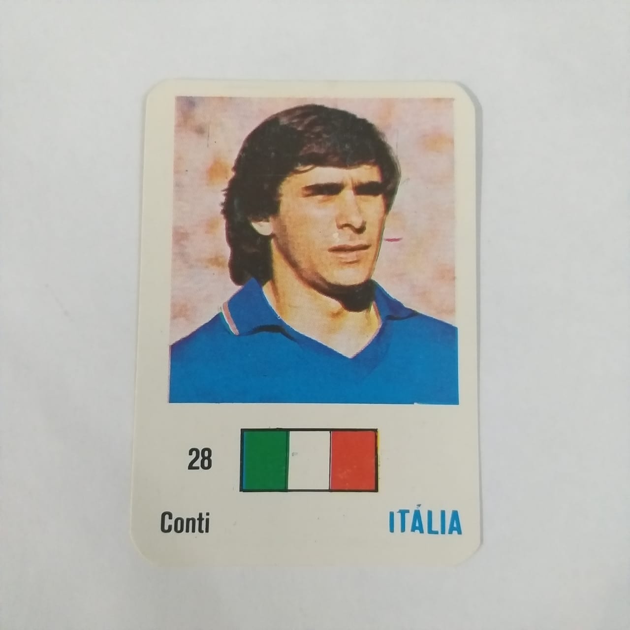 Calendário de Bolso (Tema Futebol) - Coleção de 50 Calendários Nº 28 - Conti (Itália) - Ano 1986