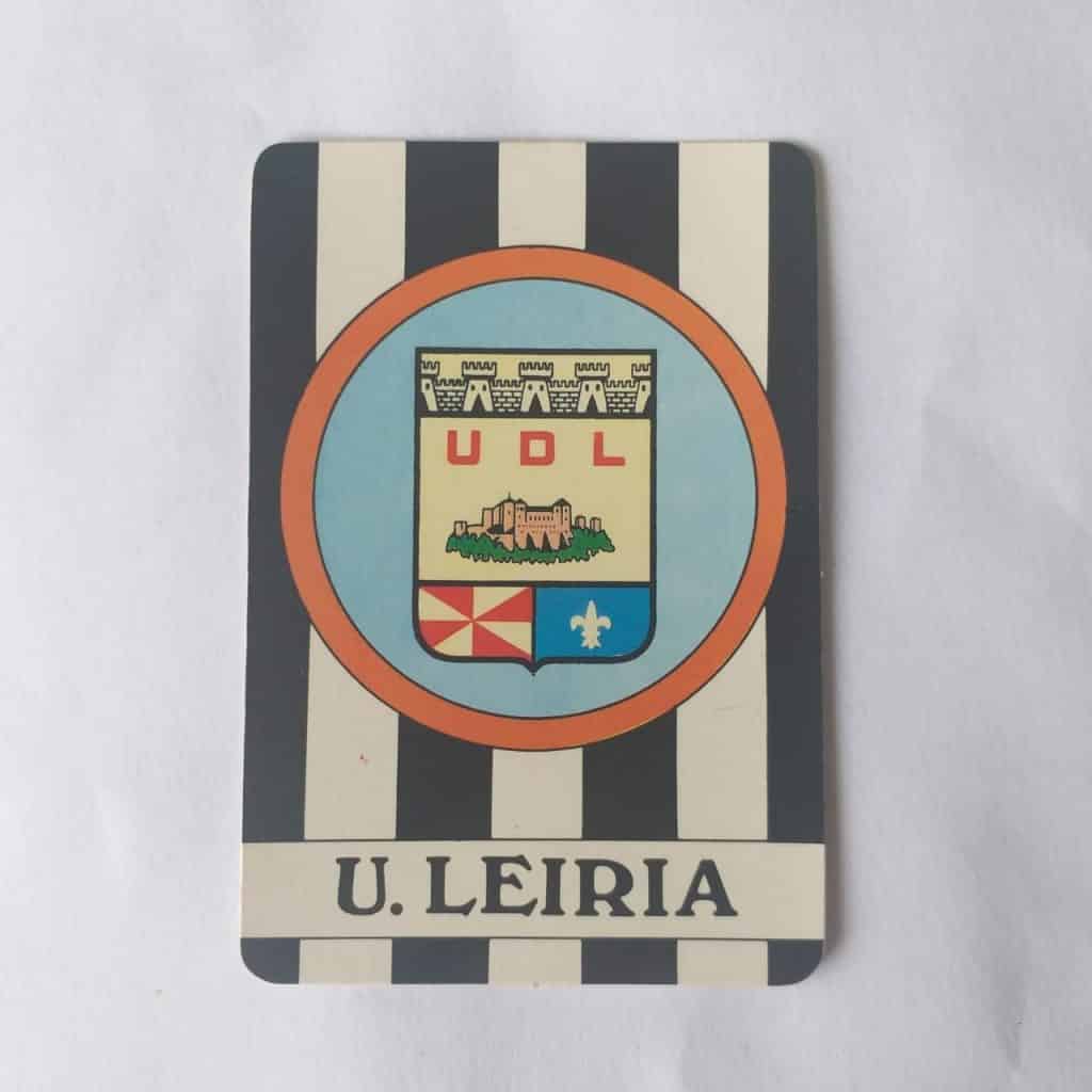 Calendário de Bolso (Tema Futebol) - Coleção de 72 Calendários Nº 26 - U. Leiria (Portugal) - Ano 1992