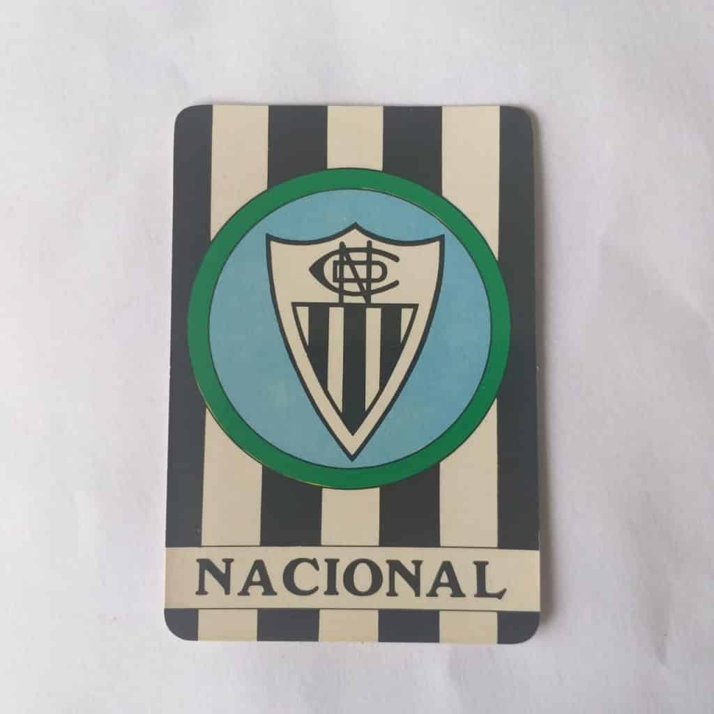 Calendário de Bolso (Tema Futebol) - Coleção de 72 Calendários Nº 33 - Nacional (Portugal) - Ano 1992