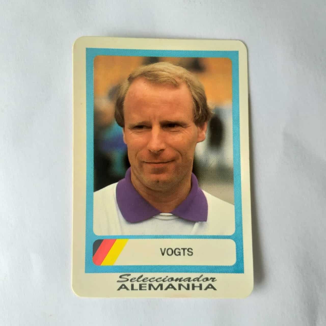 Calendario De Bolso Tema Futebol Colecao De 90 Calendarios Da Copa Do Mundo De 1994 No 26 Tecnico Alemanha Vogts Ano 1994