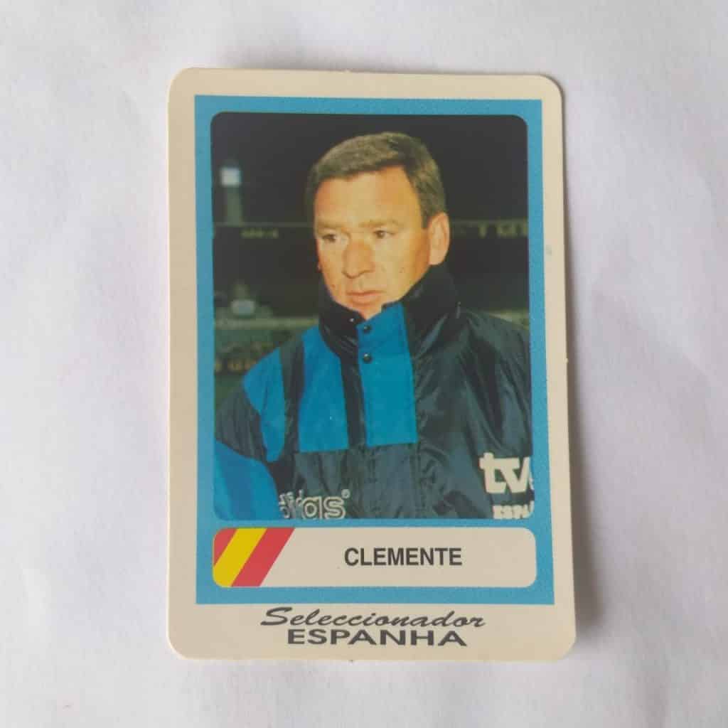 Calendário de Bolso (Tema Futebol) - Coleção de 90 Calendários da Copa do Mundo de 1994 Nº 34 - Técnico Espanha - Clemente - Ano 1994