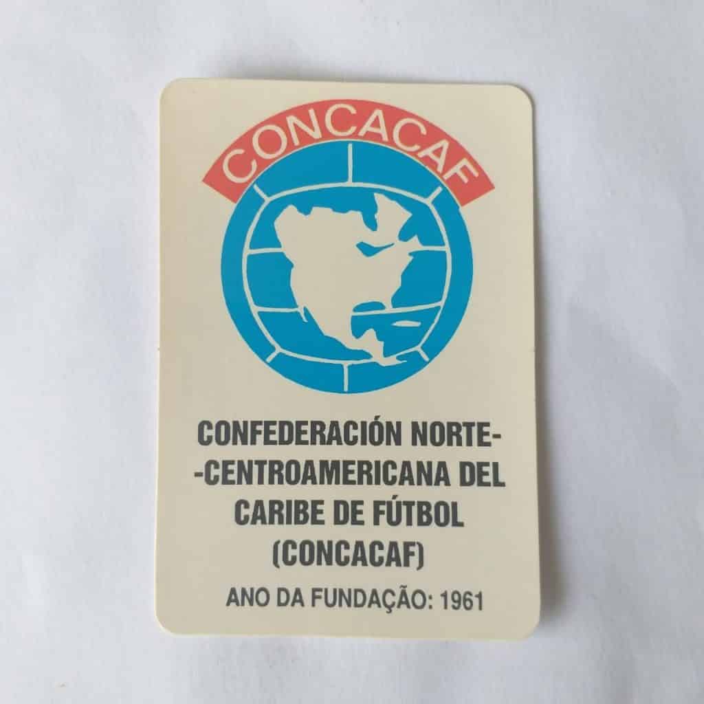 Calendário de Bolso (Tema Futebol) - Coleção de 90 Calendários da Copa do Mundo de 1994 Nº 81 - Concacaf - Ano 1994