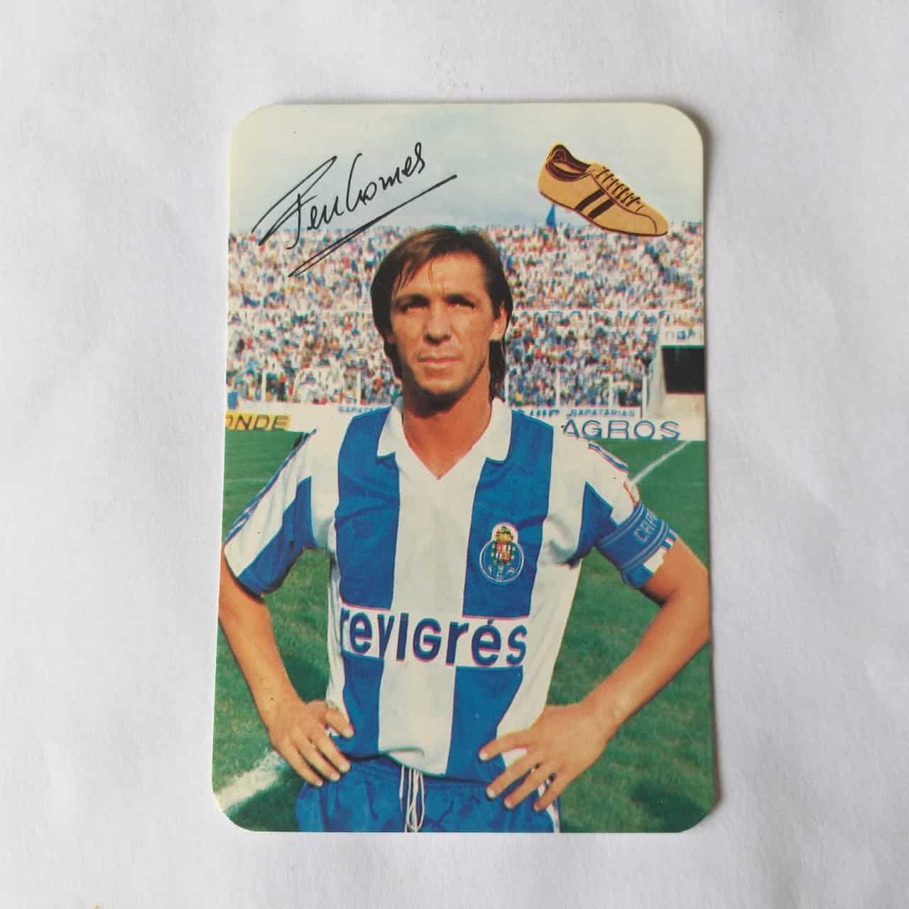 Calendário de Bolso (Tema Futebol) - Fernando Gomes - Ano 1987