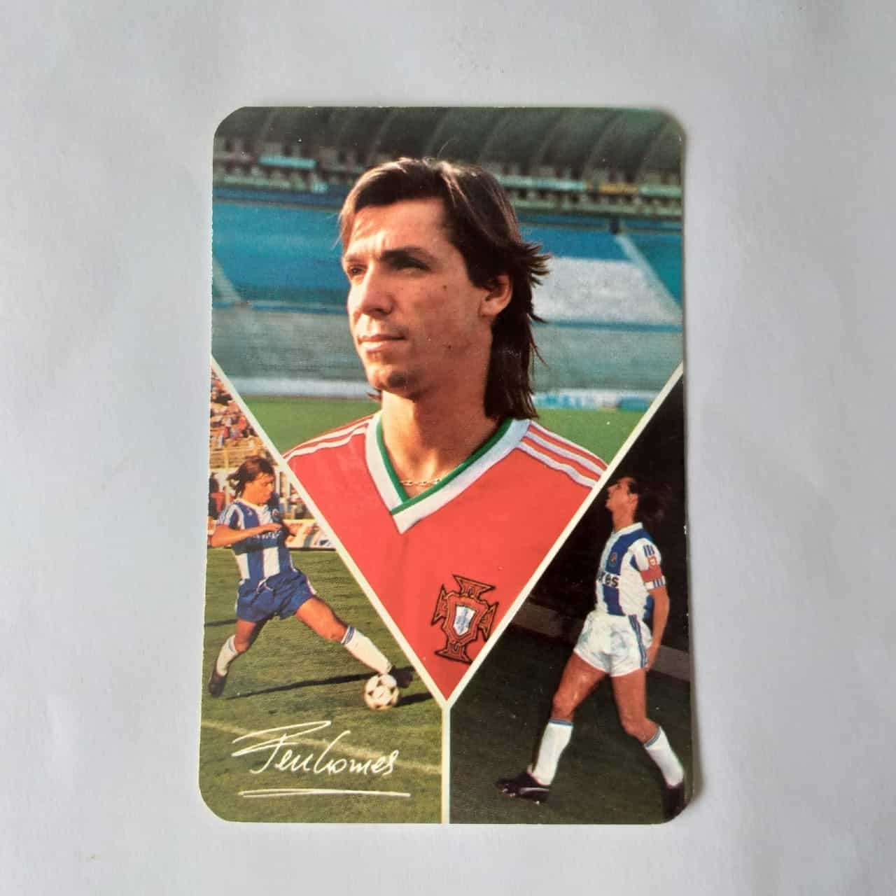 Calendário de Bolso (Tema Futebol) - Fernando Gomes - Ano 1987
