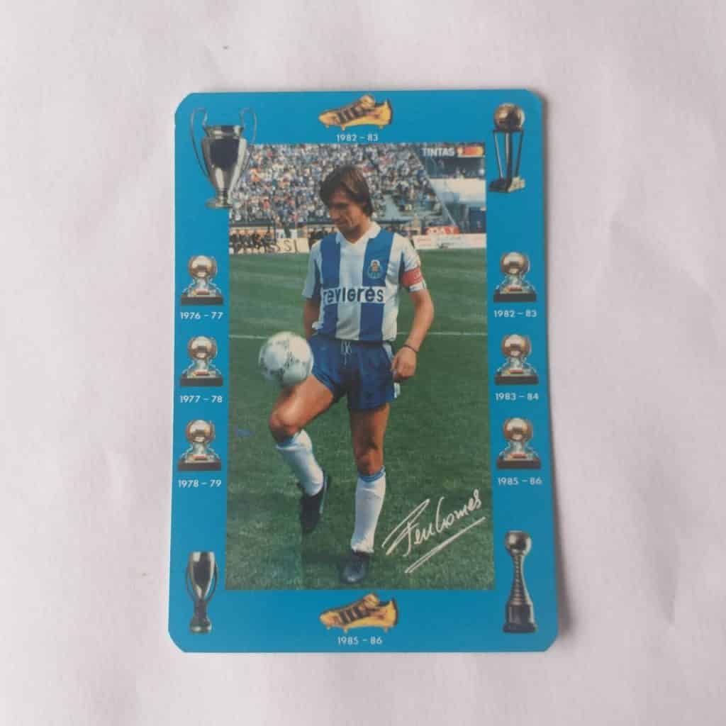 Calendário de Bolso (Tema Futebol) - Fernando Gomes - Ano 1988