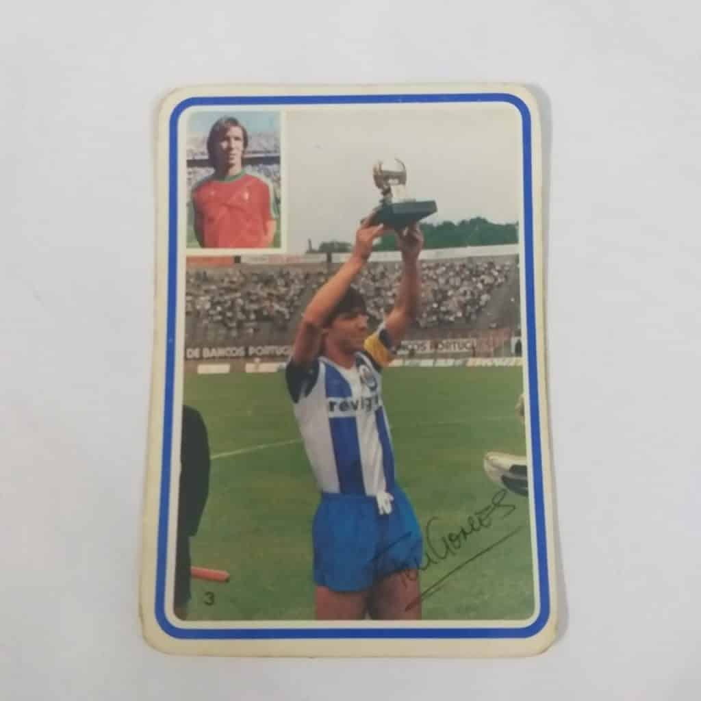 Calendário de Bolso (Tema Futebol) - Fernando Gomes Nº 3 (Portugal) - Ano 1985