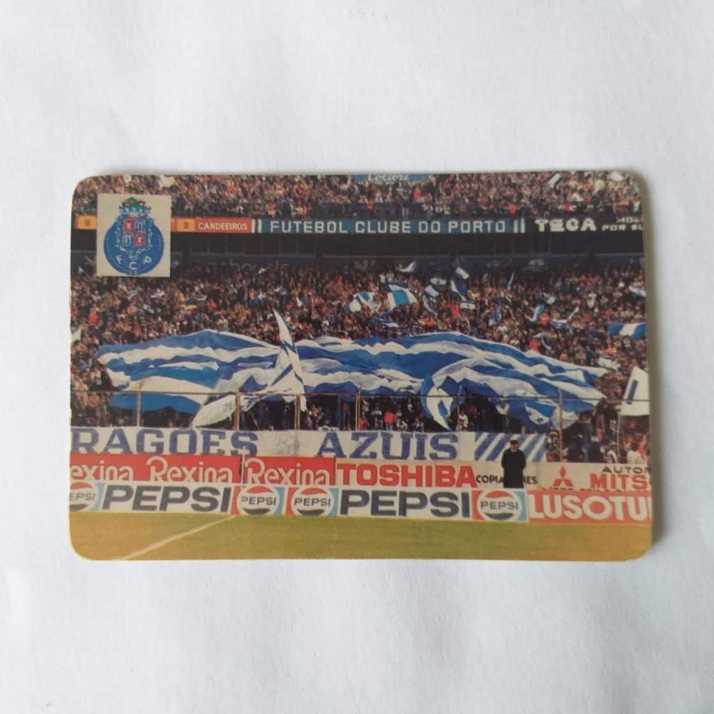 Calendário de Bolso (Tema Futebol) - Futebol Clube do Porto (Portugal) - Ano 1987