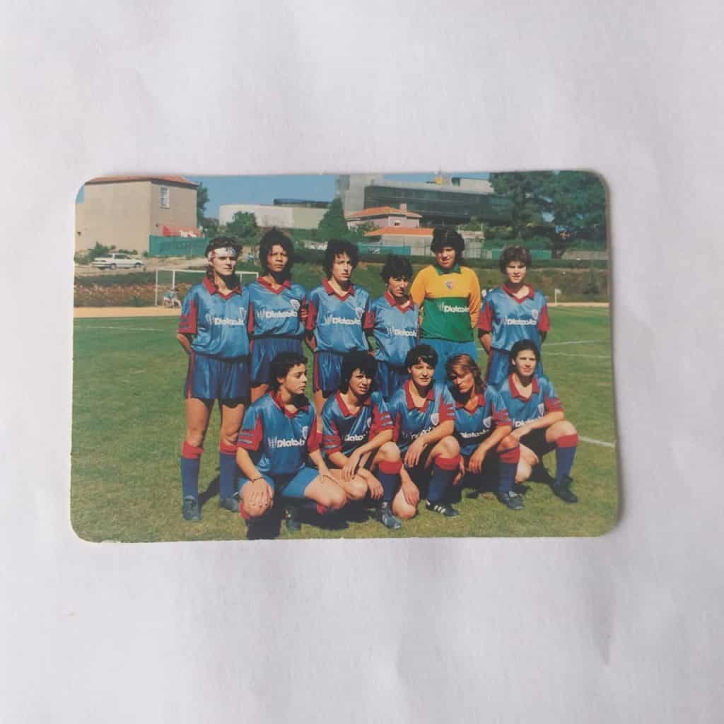 Calendário de Bolso (Tema Futebol) - Futebol Feminino - Ano 1991