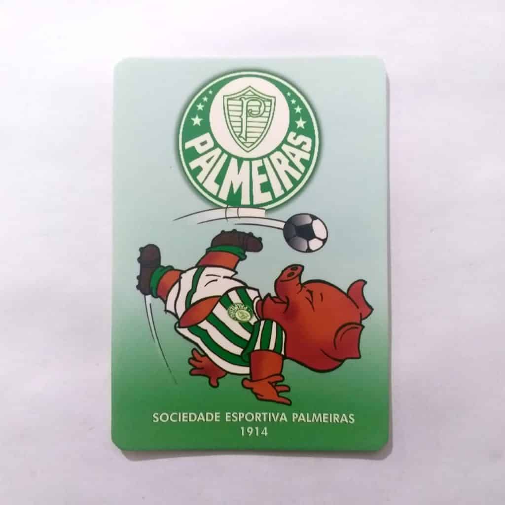 Calendário de Bolso (Tema Futebol) - Palmeiras - Ano 2001