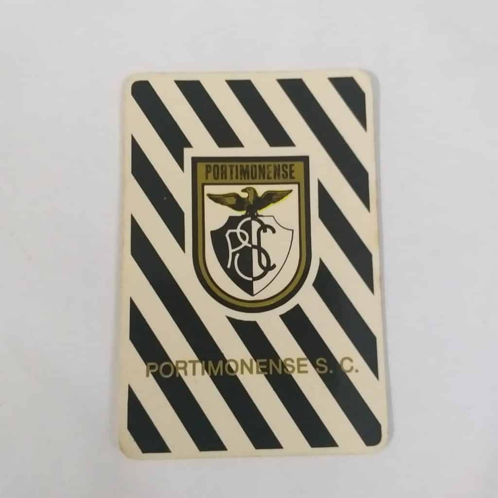 Calendário de Bolso (Tema Futebol) - Portimonense Sport Club (Portugal) - Ano 1985