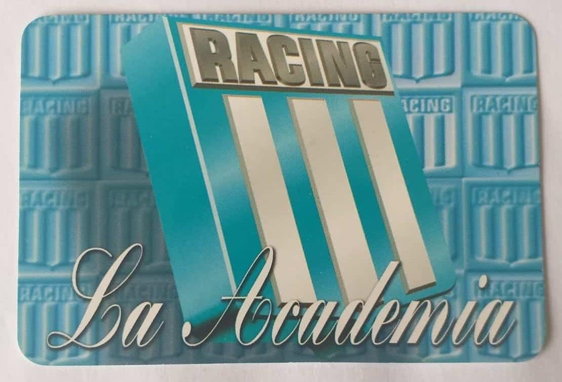 | Casa do Colecionador Calendário de Bolso (Tema Futebol) - Racing Club (Argentina) - Ano 2006