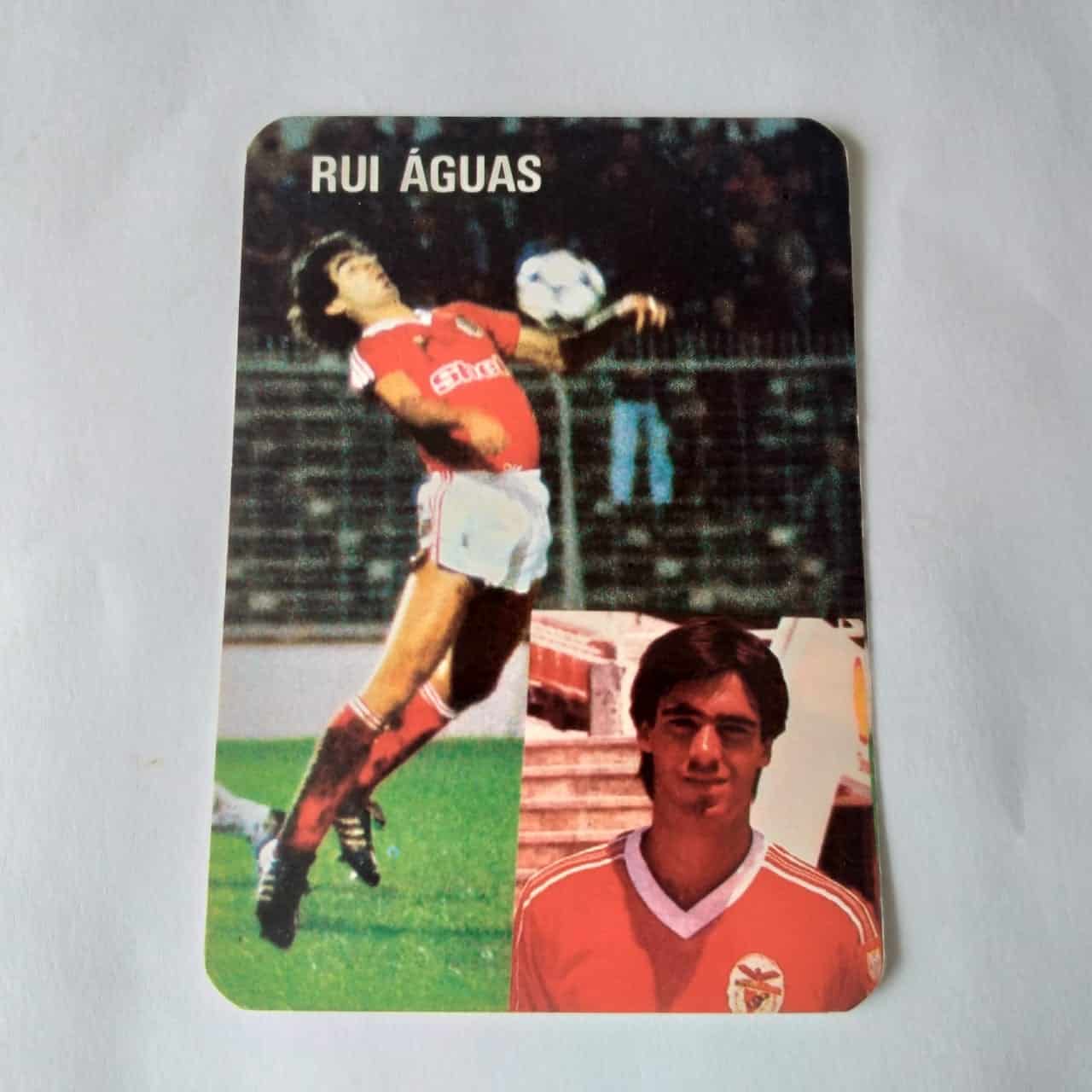 Calendário de Bolso (Tema Futebol) - Rui Águas - Ano 1986