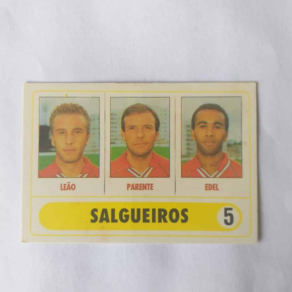 Calendário de Bolso (Tema Futebol) - Salgueiros Nº 05 (Portugal) - Ano 1992